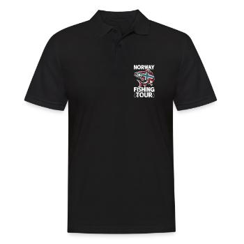 Pêcheurs de Norvège Pêcheurs Pêcheurs de Norvège - Polo Homme - noir - Devant - Kai (181cm)