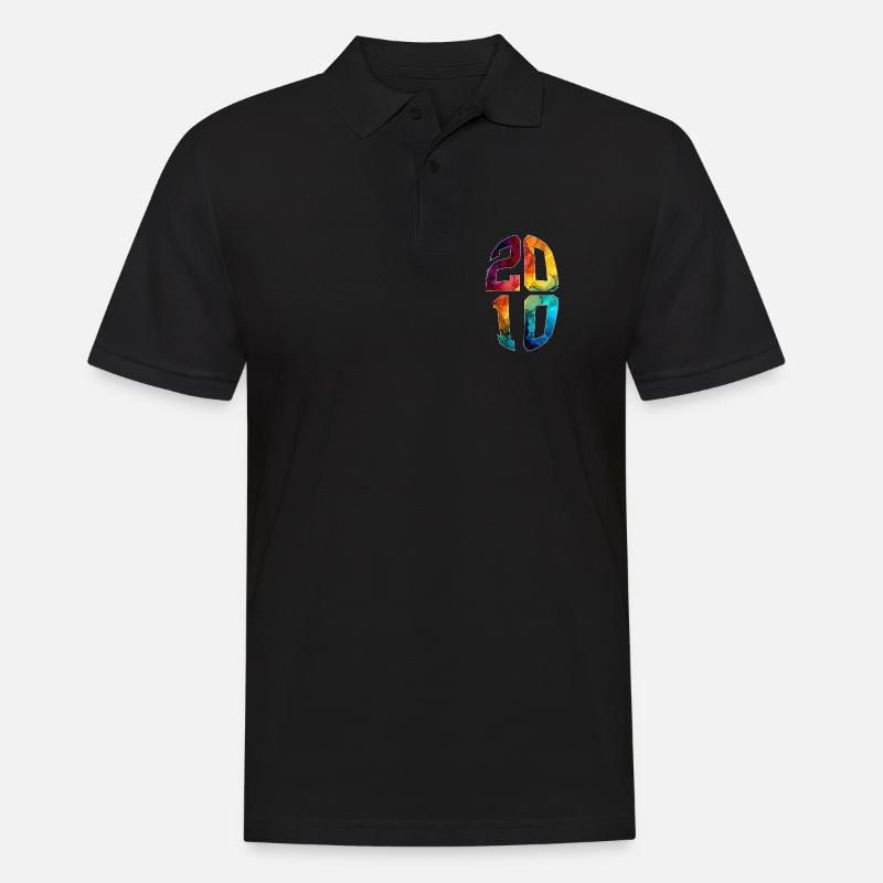 16 ANS 2010 16E ANNIVERSAIRE - Polo Homme - noir