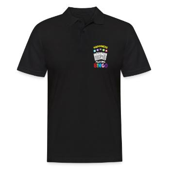 Bingo - Polo Homme - noir - Devant - Kai (181cm)