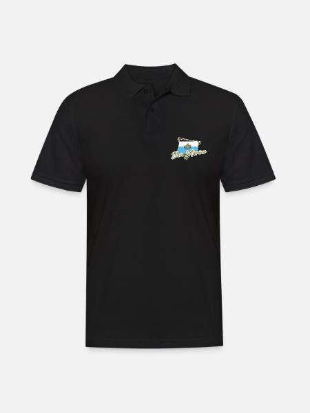San Marino - Men's Polo Shirt - black
