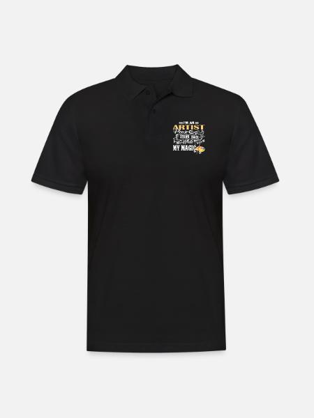 Artist I Am An Artist - Men's Polo Shirt - black