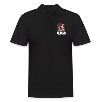 Chinese Crested Is In My DNA - Men's Polo Shirt - black - Front - Kai (181cm)