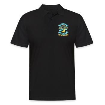 I Have Plans With My Lhasa Apso - Men's Polo Shirt - black - Front - Kai (181cm)