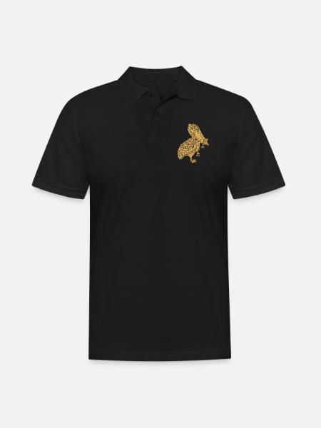Pelican Geometric - Men's Polo Shirt - black