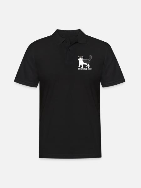 Got Scottish Fold Cat - Men's Polo Shirt - black