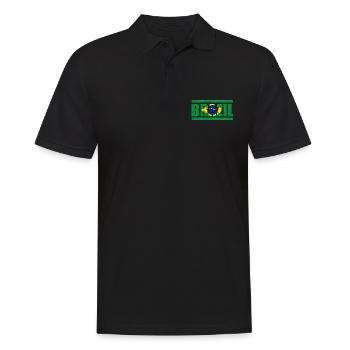 Brésil - Polo Homme - noir - Devant - Kai (181cm)