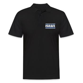 Israël - Polo Homme - noir - Devant - Kai (181cm)