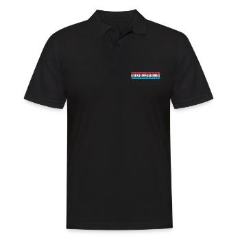 Luxembourg - Men's Polo Shirt - black - Front - Kai (181cm)