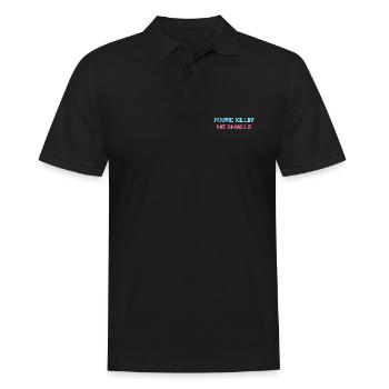 You’re Killin' Me Smalls Graphique - Polo Homme - noir - Devant - Kai (181cm)