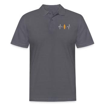 Actor - Männer Poloshirt - Anthrazit - Vorne - Nico (186cm)