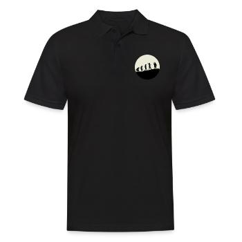 Opérateurs Evolution Moon - Polo Homme - noir - Devant - Kai (181cm)