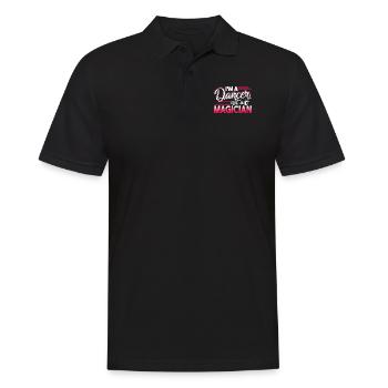 Dancer I'm A Dancer Not A Magician - Men's Polo Shirt - black - Front - Kai (181cm)