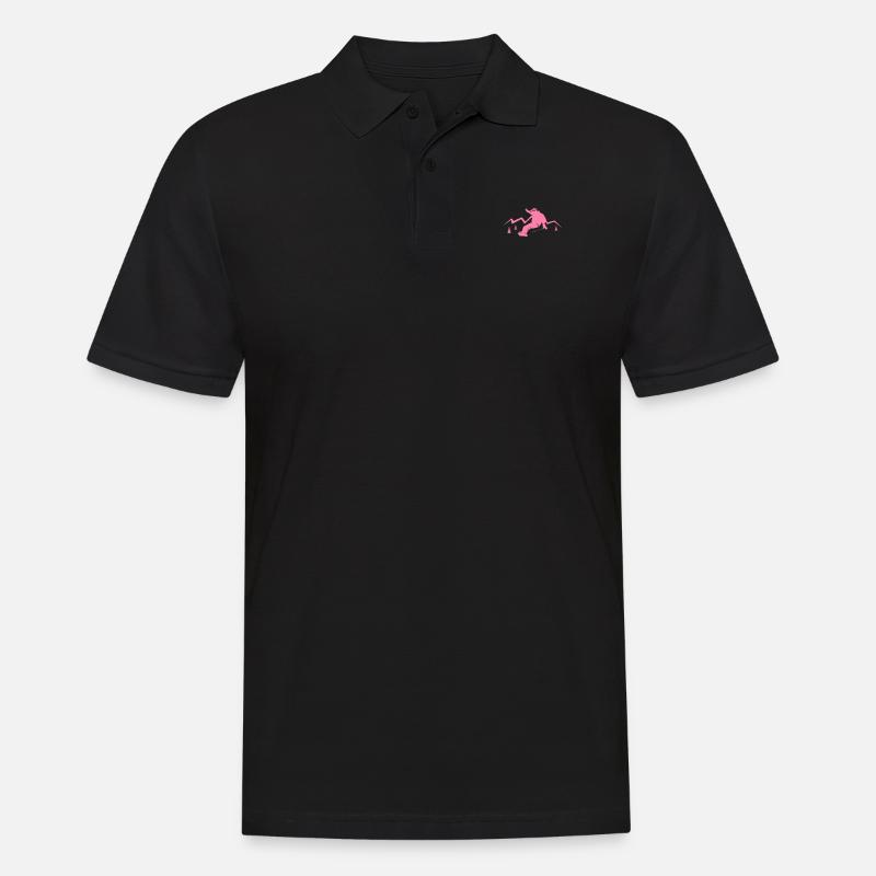 Snowboard snowboard snowboarder snowboarder - Polo Homme - noir