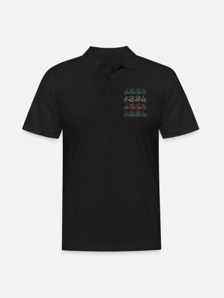 Vélo - Polo Homme - noir