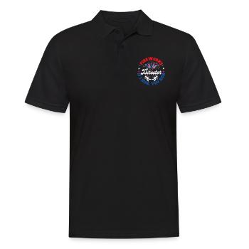 Directeur de feux d’artifice Funny Party Independence Day - Polo Homme - noir - Devant - Kai (181cm)