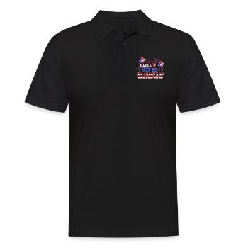 J’aime comment il frappe le 4 juillet - Polo Homme - noir - Devant - Kai (181cm)
