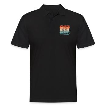 Je Peux Pas J'ai Sanglier Chasseur Chasse - Polo Homme - noir - Devant - Kai (181cm)