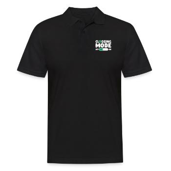 Clogging Mode On St. Patrick's Day Shamrock - Men's Polo Shirt - black - Front - Kai (181cm)