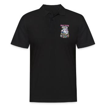 Data Entry Clerks Are Fabulous And Magical Like - Men's Polo Shirt - black - Front - Kai (181cm)