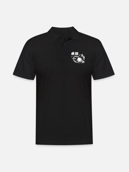 Ping Pong Table Tennis - Men's Polo Shirt - black