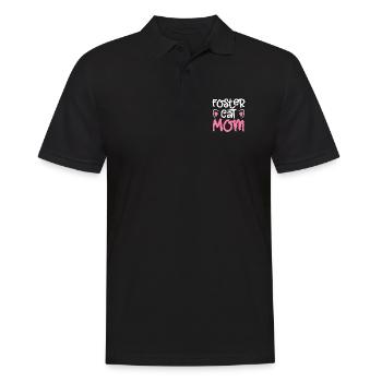 Foster Cat Mom Rettung Adoption Haustier - Männer Poloshirt - Schwarz - Vorne - Kai (181cm)