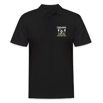 Faites la roue dans la vie Gymnastique Gymnastique - Polo Homme - noir - Devant - Kai (181cm)