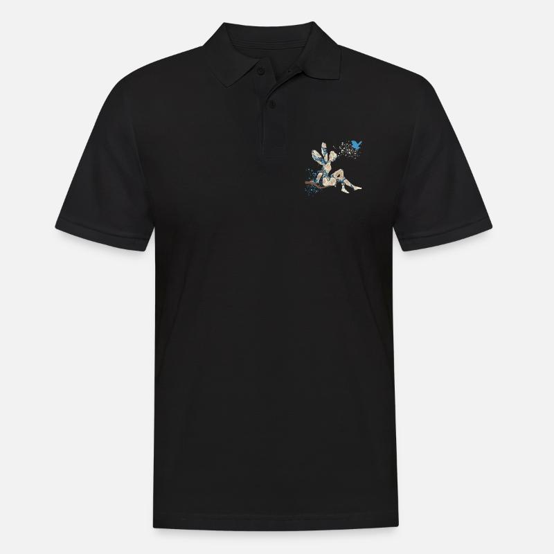 frais e 242 - Polo Homme - noir