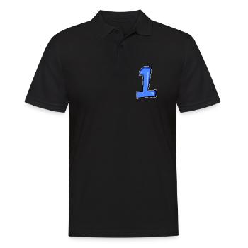 1 - Polo Homme - noir - Devant - Kai (181cm)