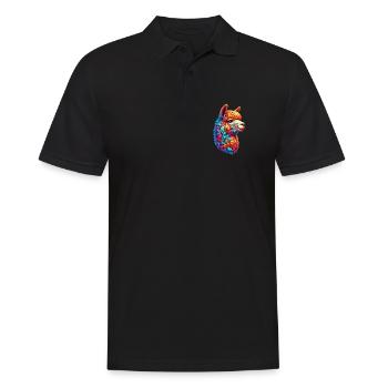 Alpaga - Polo Homme - noir - Devant - Kai (181cm)