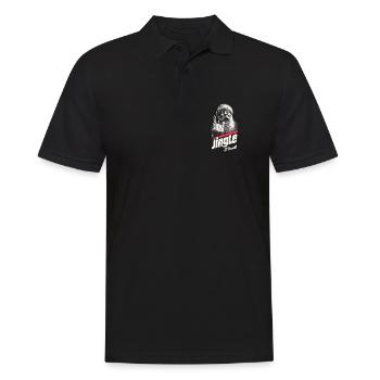 Jingle It Loud - Men's Polo Shirt - black - Front - Kai (181cm)
