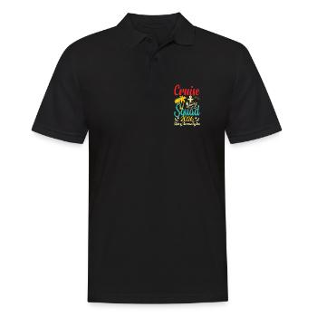 Cruise Squad 2026 Summer Vacation Matching Family  - Männer Poloshirt - Schwarz - Vorne - Kai (181cm)