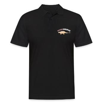 Ankylosaurus Mamasaurus Ankylosaurus Dinosaurier P - Männer Poloshirt - Schwarz - Vorne - Kai (181cm)
