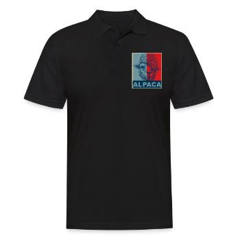 Alpaga alpaga - Polo Homme - noir - Devant - Kai (181cm)