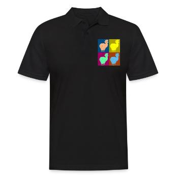 Alpaga alpaga - Polo Homme - noir - Devant - Kai (181cm)