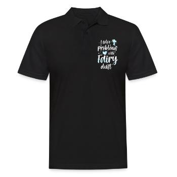Fantasy Girl Magical Princess - Polo Homme - noir - Devant - Kai (181cm)