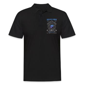 Horoscope Soleil du signe du zodiaque - Polo Homme - noir - Devant - Kai (181cm)