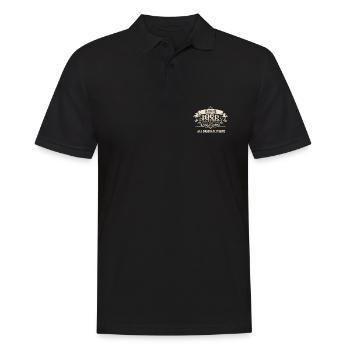 Retro Vintage Birthday Made 1986 Original Parts - Männer Poloshirt - Schwarz - Vorne - Kai (181cm)