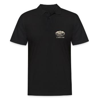 Retro Vintage Birthday Made 1967 Original Parts - Männer Poloshirt - Schwarz - Vorne - Kai (181cm)