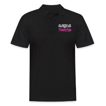 Cosmétologie Cadeau Esthéticienne - Polo Homme - noir - Devant - Kai (181cm)