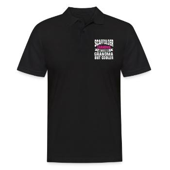 Échafaudage Cadeau Artisan Travail Échafaudage - Polo Homme - noir - Devant - Kai (181cm)