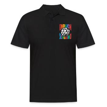 School 1st Grade - Men's Polo Shirt - black - Front - Kai (181cm)