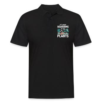 Gardening Horticulture Gardener - Männer Poloshirt - Schwarz - Vorne - Kai (181cm)