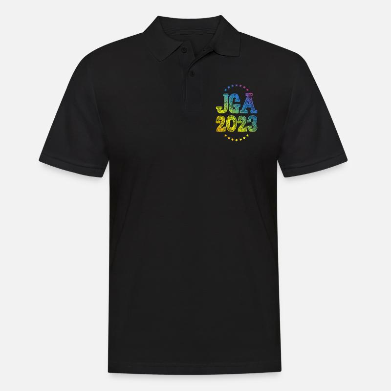 Jga 2023 Junggesellenabschied - Männer Poloshirt - Schwarz