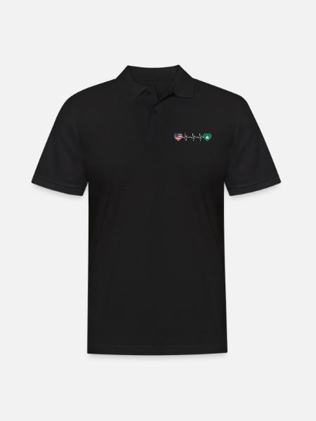Macau - Men's Polo Shirt - black