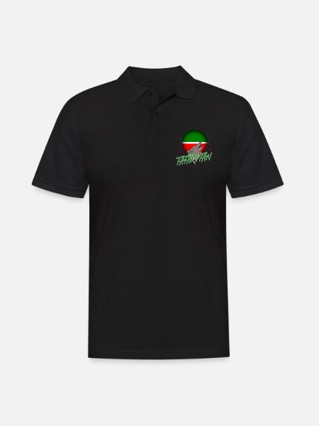 Tatarstan - Men's Polo Shirt - black
