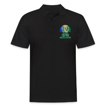 Saint Vincent et les Grenadines - Polo Homme - noir - Devant - Kai (181cm)