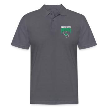 Pfefferminz Vatertag Muttertag Geburtstag Geschenk - Männer Poloshirt - Anthrazit - Vorne - Nico (186cm)