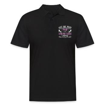 Tanzen Spruch Ballsaal Paartanz Tanz Tanzfläche - Männer Poloshirt - Schwarz - Vorne - Kai (181cm)