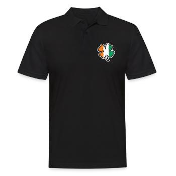 Drapeau irlandais - Polo Homme - noir - Devant - Kai (181cm)