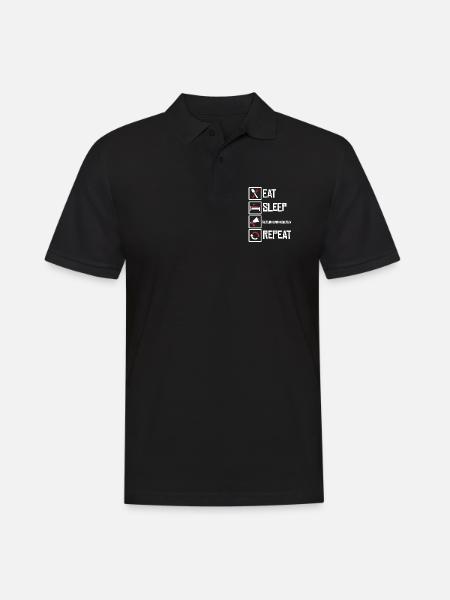 Chef herumkommandieren Geschäftsführer - Männer Poloshirt - Schwarz